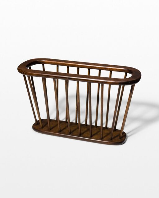 Front view of Lillian Magazine Rack