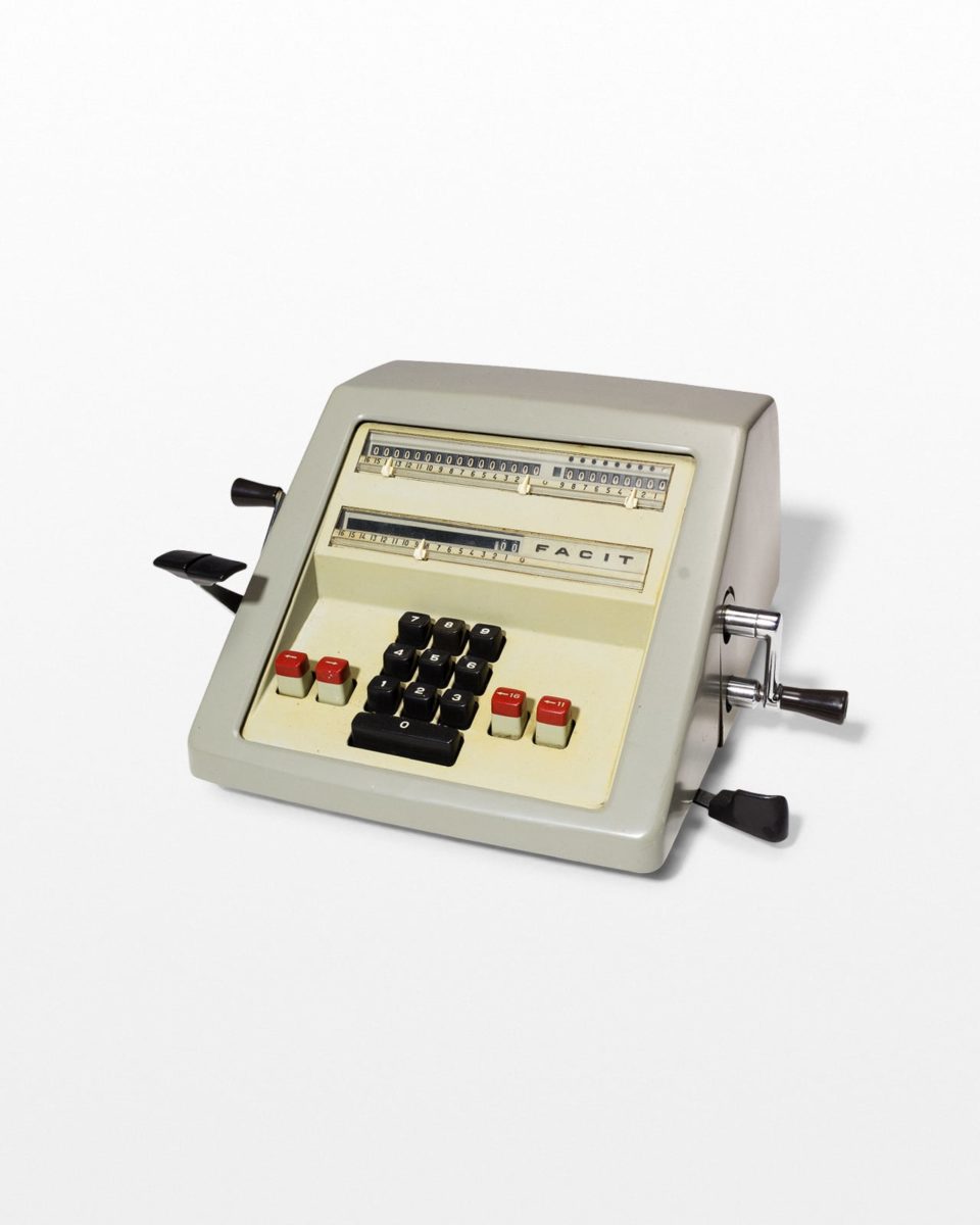 Ta368 facit vintage adding machine prop rental acme brooklyn