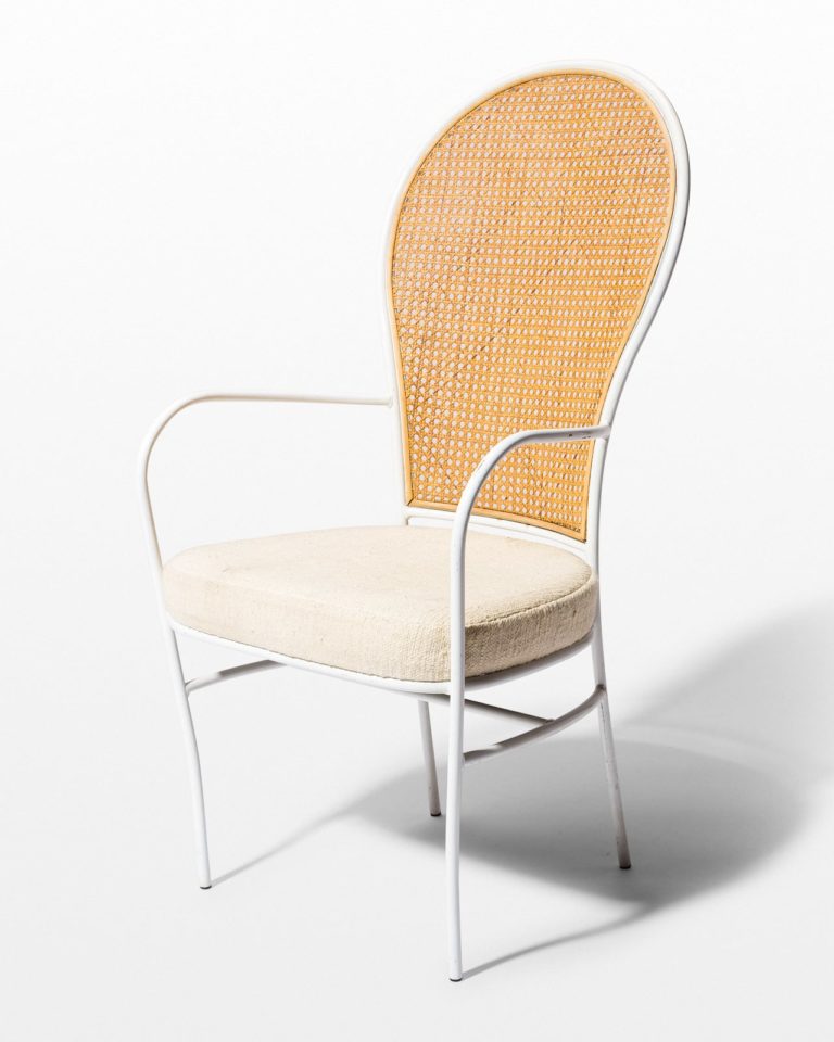 Front view of Jorja Cane and Frame Chair