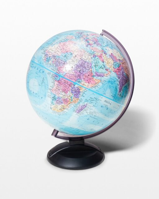 Front view of Noble World Globe