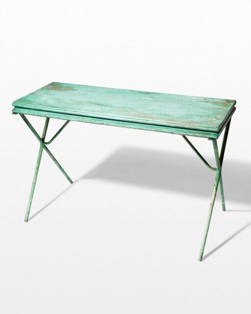 Front view of Hooter Distressed Table