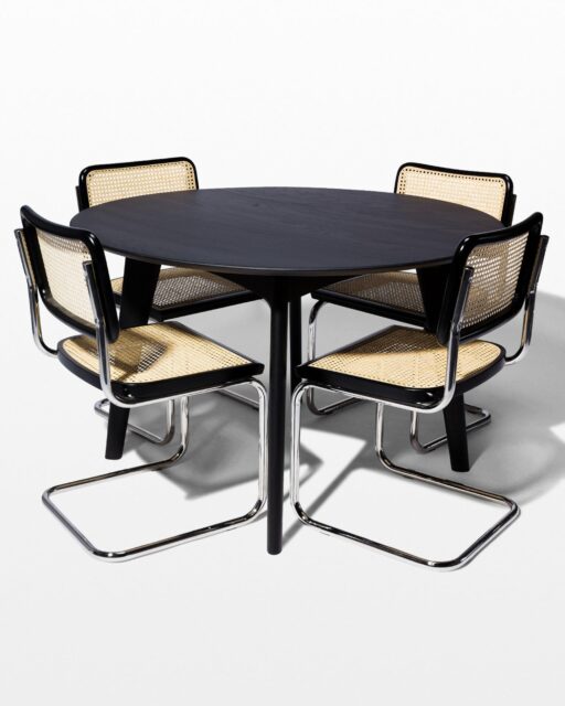 Front view of Edmond and Auden Dining Set
