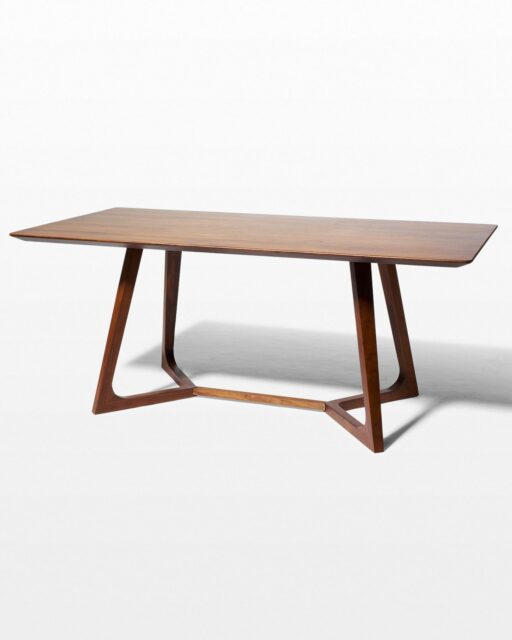Front view of Axis Dining Table Desk