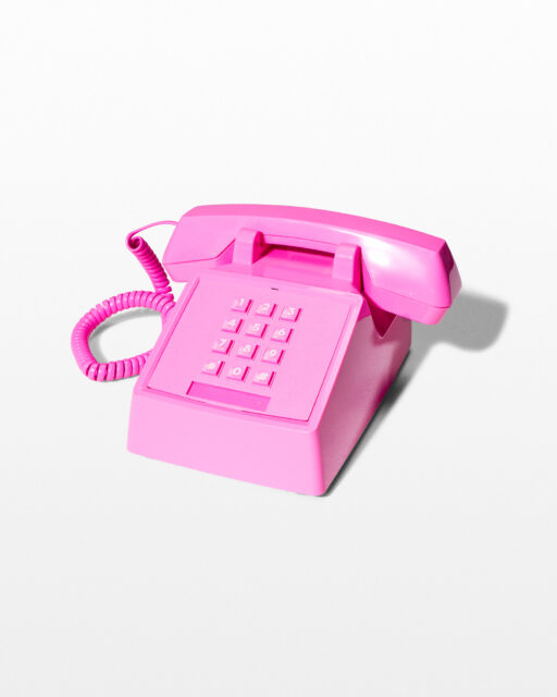 Front view of Nina Pink Touchtone Phone