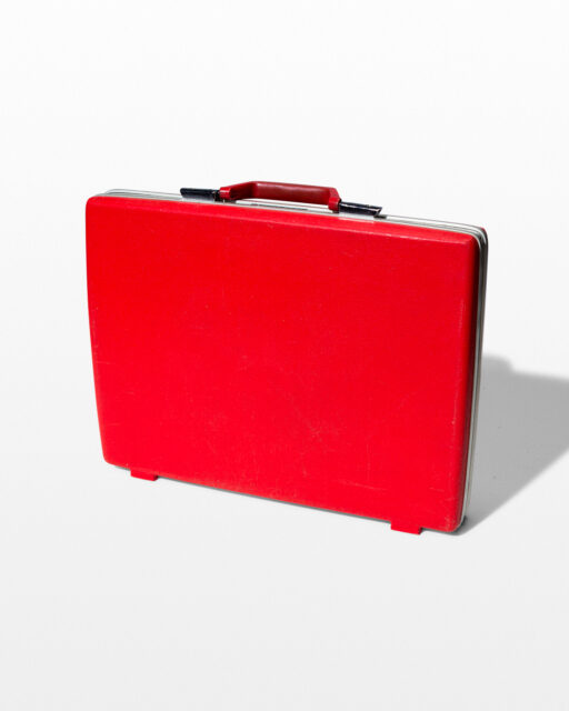 Front view of Gunner Red Briefcase