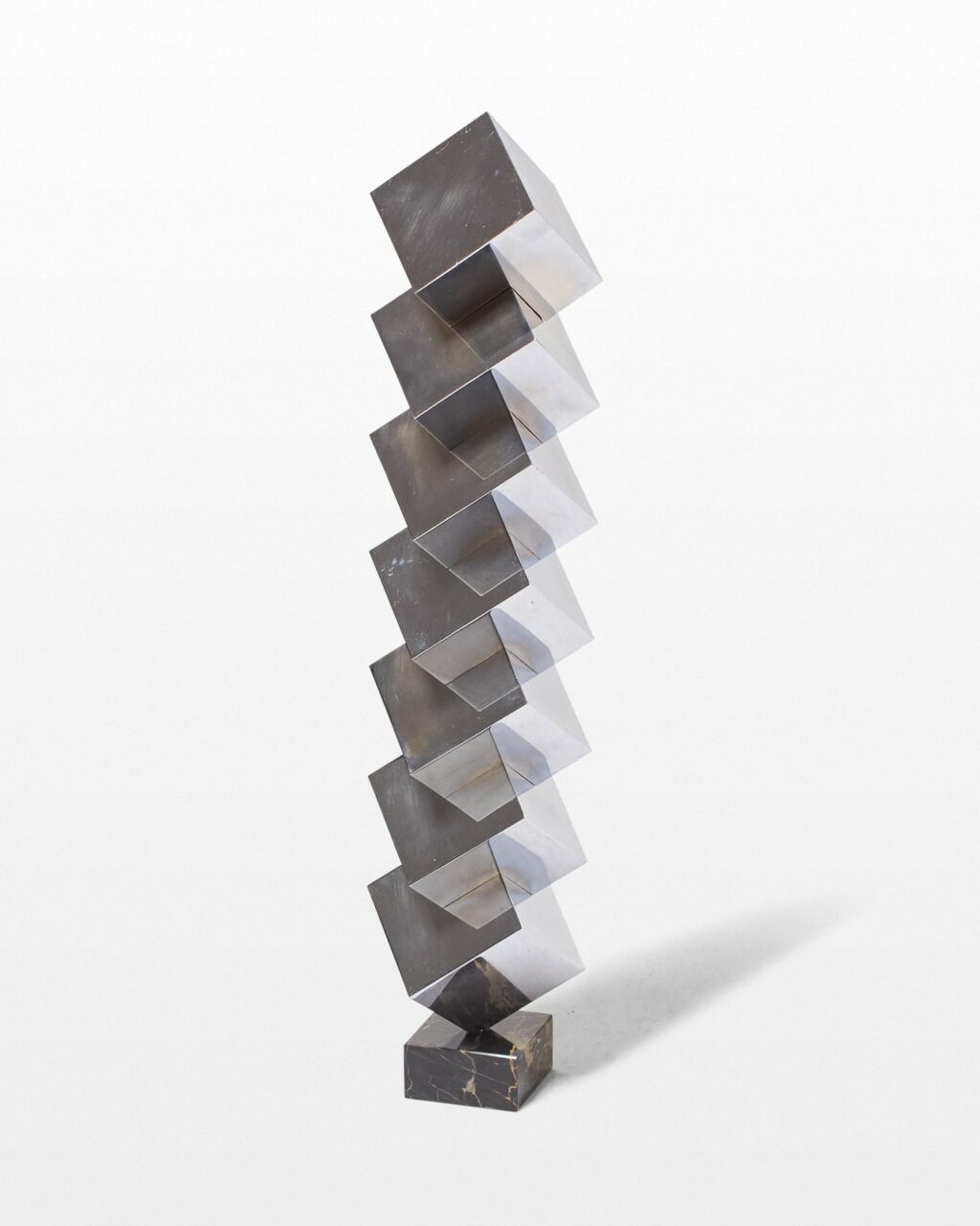 Stacked Cubes Metal