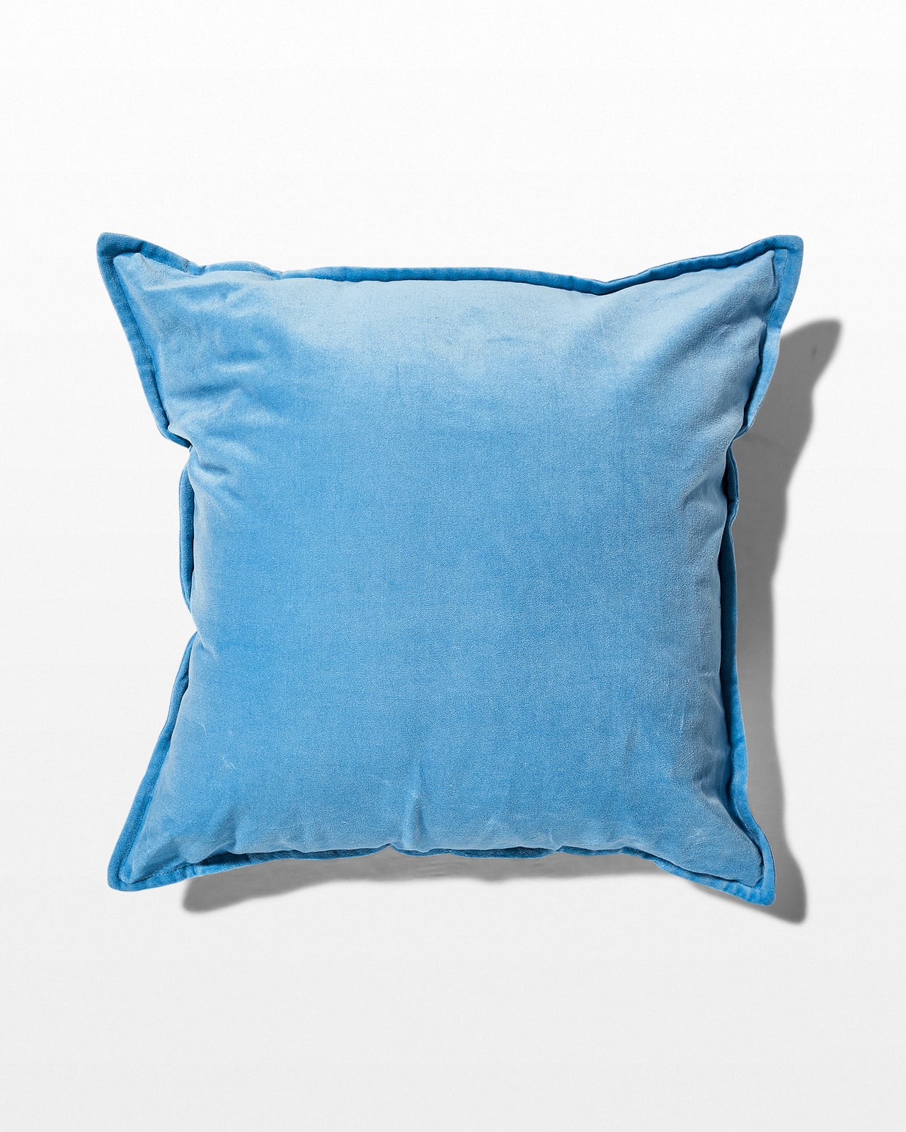 PW009 Billie Light Blue Velvet Pillow Prop Rental