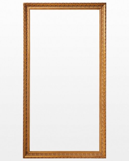 Front view of Varia Oversized Gold 4.5 x 8.5′ Foot Frame