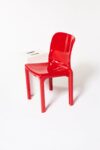 Alternate view thumbnail 2 of Tay Red Acrylic Chair