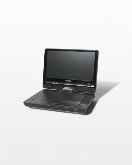 Front view of Ty Portable DVD Player Prop