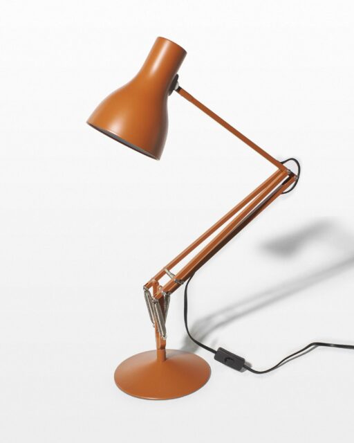 Front view of Anchor Brown Task Lamp