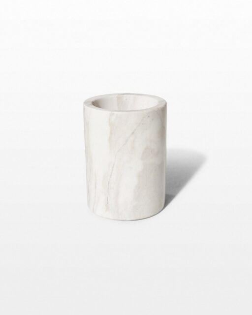 Front view of Marble Pencil Cup