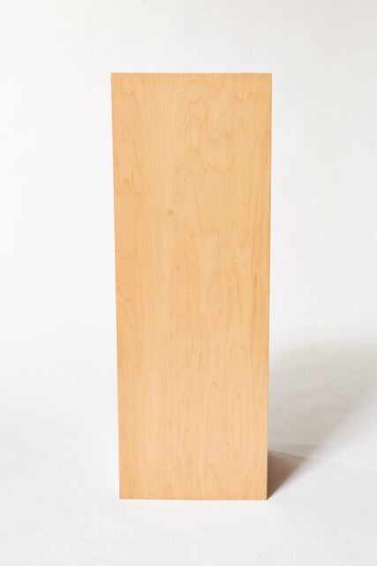 Alternate view 3 of Andy Tall Natural Wood Pedestal