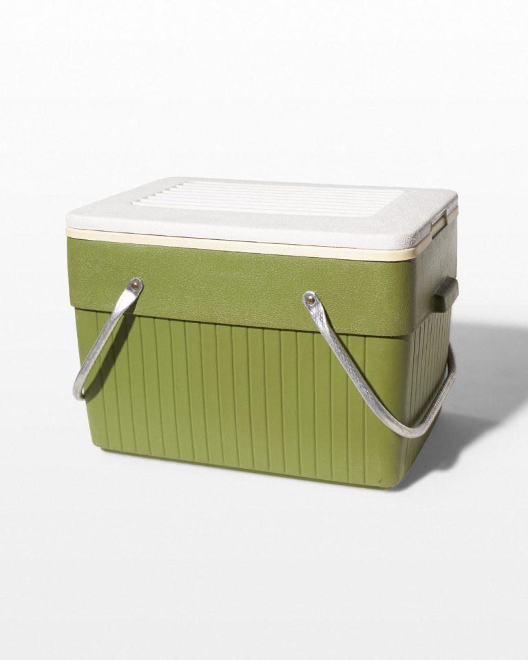 Front view of Remy Olive Green Cooler