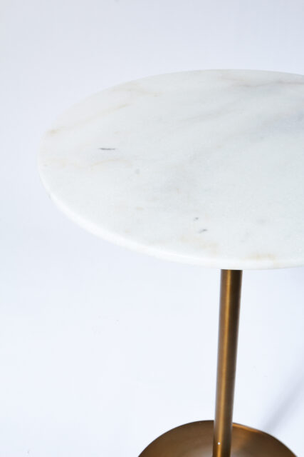 Alternate view 1 of Jazz White Marble Tulip Bar Table