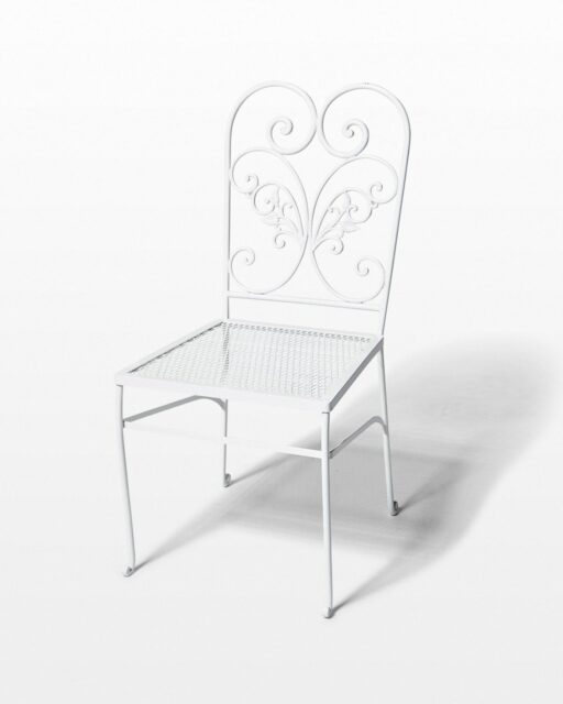 Front view of Carnation Chair