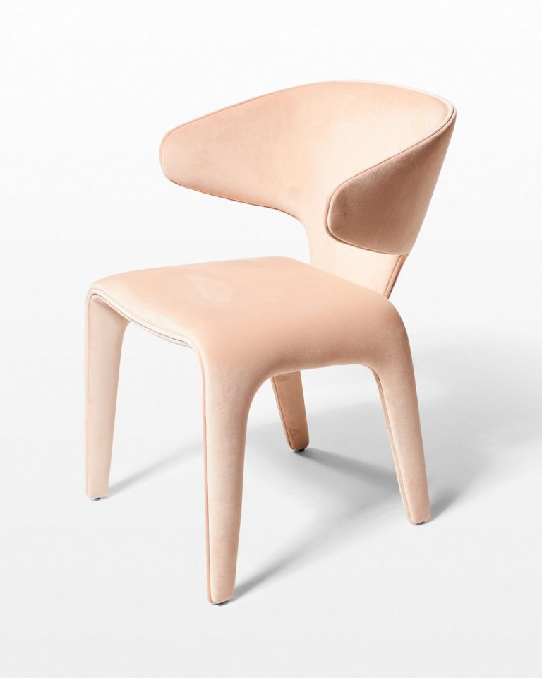 Front view of Pala Velvet Chair