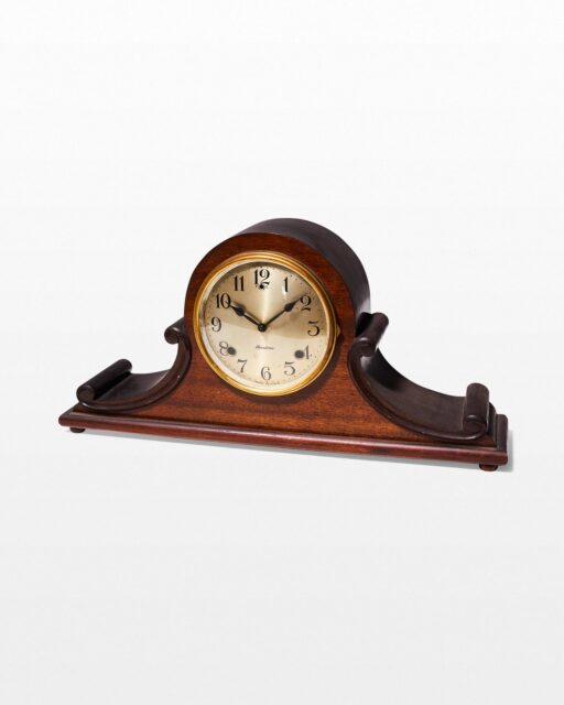 Front view of Cullen Mantle Clock
