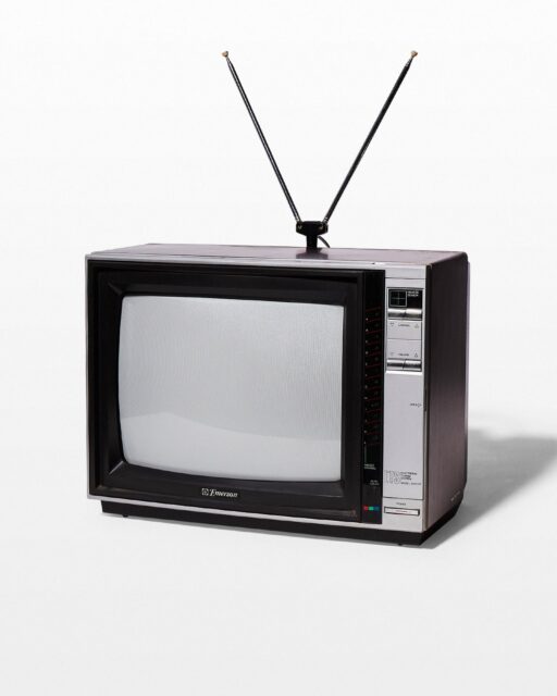 Front view of Taylo Television with Antenna