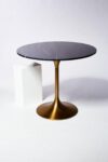 Alternate view thumbnail 3 of Midnight Black Marble Tulip Dining Table