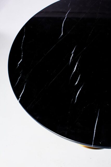 Alternate view 1 of Midnight Black Marble Tulip Dining Table