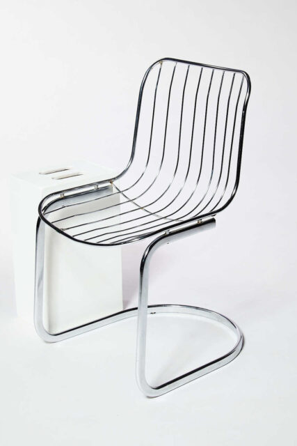 Alternate view 1 of Alpha Wire Cantilever Chair