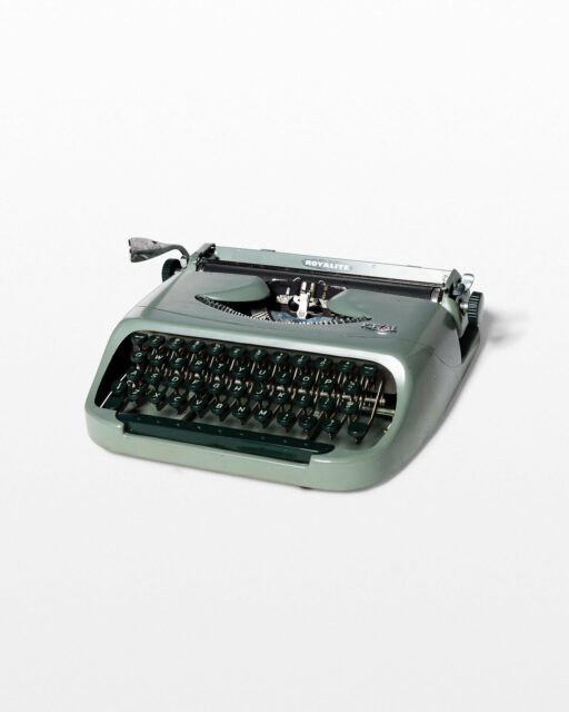 Front view of Washington Typewriter