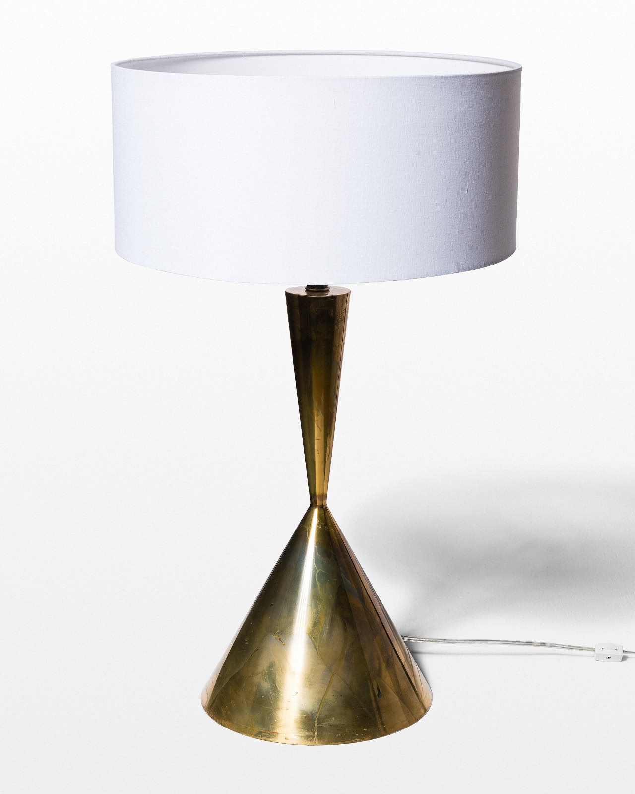 Lt194 Jacar Brass Totem Table Lamp Prop, Brooklyn Brass Table Lamp
