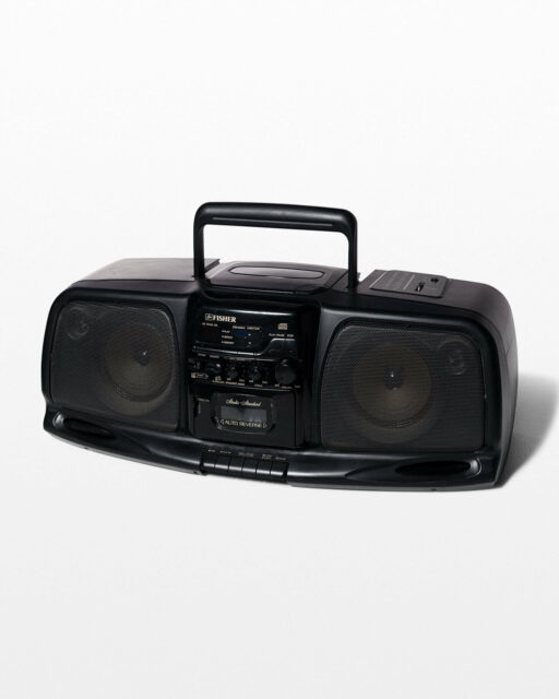 Front view of Jay Casette and CD Player Boombox
