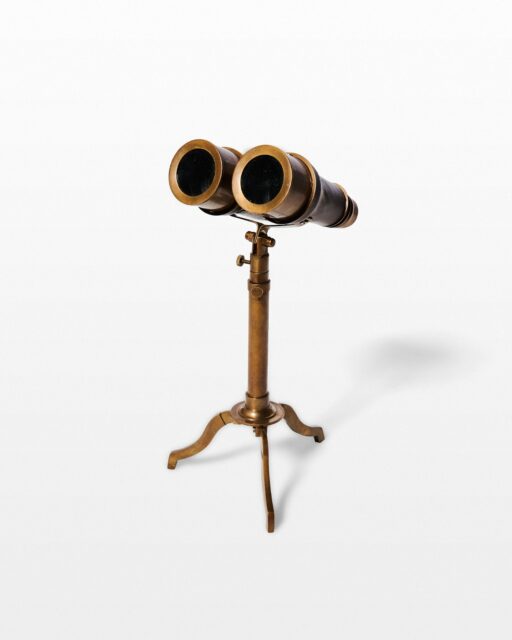 Front view of Skye Binoculars on Stand