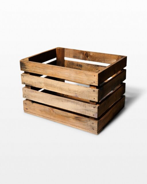 Front view of Magnolia Crate