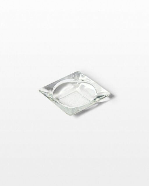 Front view of Classic Glass Ashtray