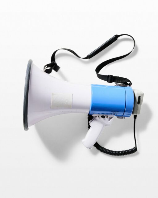 Front view of Rally Megaphone