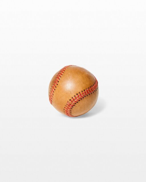 Front view of Champ Leather Baseball