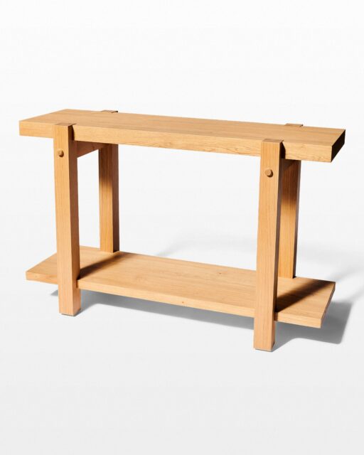 Front view of Henrik Console Table