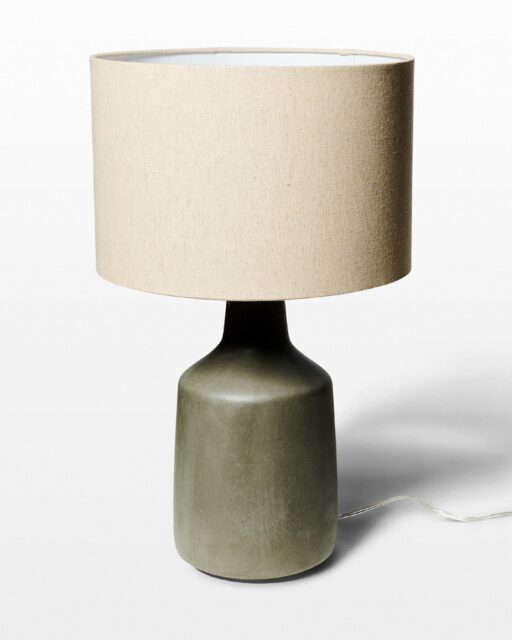 Front view of Christo Lamp