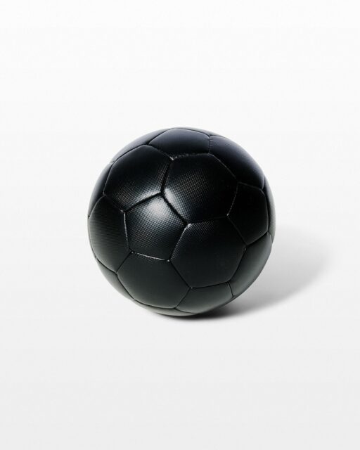 Front view of Master Black Soccer Ball