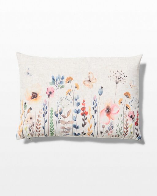 Front view of Bijoux Floral Pillow