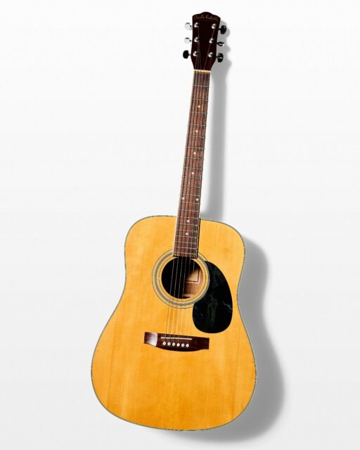 Front view of Buck Accoustic Guitar
