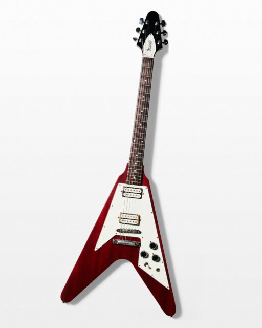 Front view of Boomerang Electric Guitar