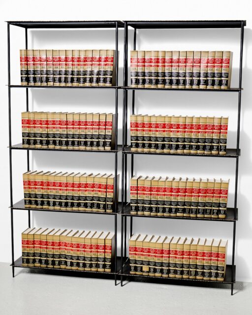 Front view of Barnes Law Book Collection