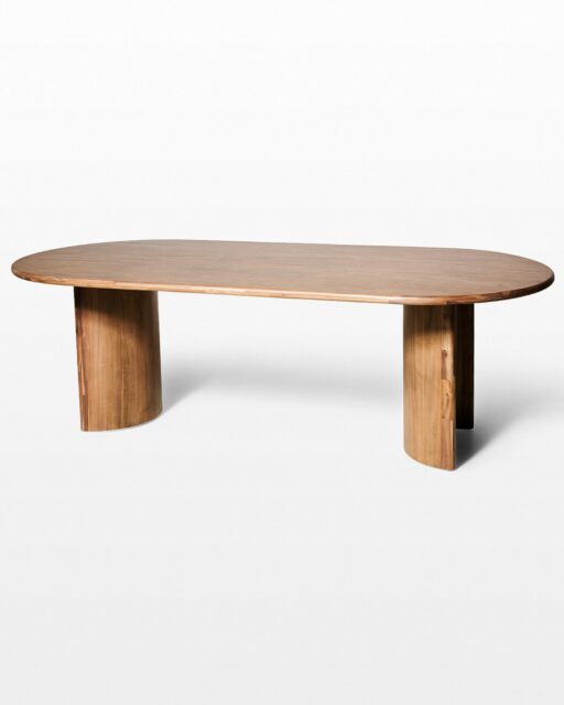 Front view of Arc Dining Table