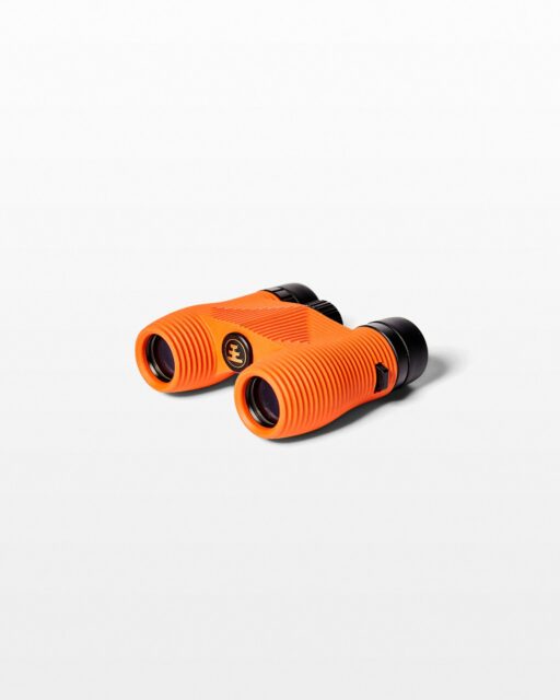 Front view of Clemente Orange Binoculars