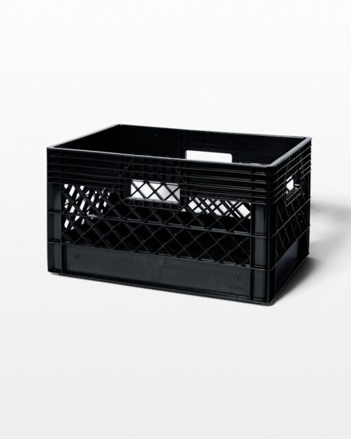 Front view of Black Milk Crate