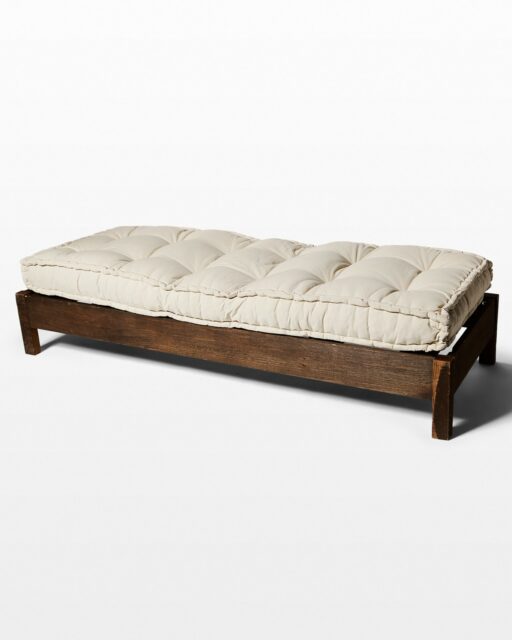Front view of Pratt Daybed Frame with Stowe Mattress