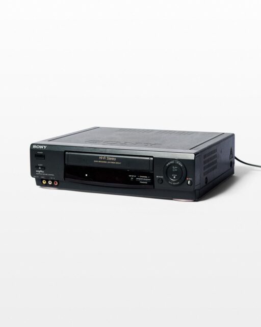 Front view of Sony Hi-Fi VCR
