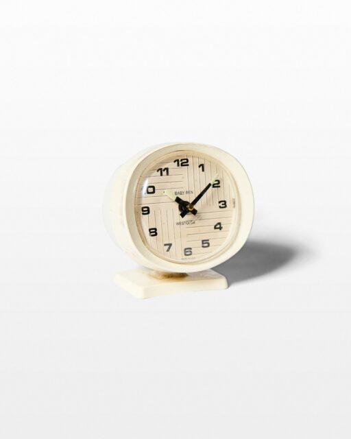 Front view of Darling Alarm Clock
