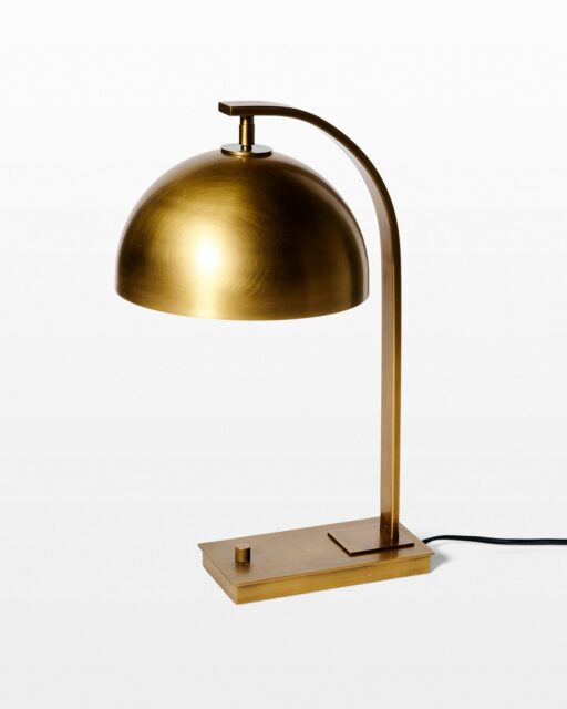 Front view of Monroe Desk Lamp