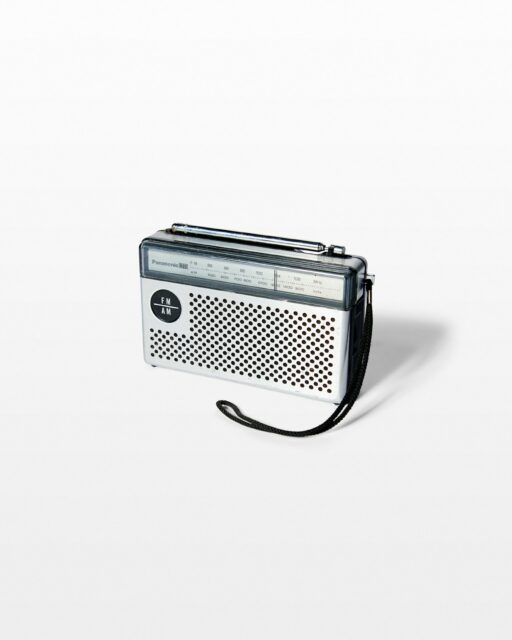 Front view of Hans Portable Radio