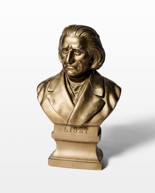 Front view of Liszt Bust